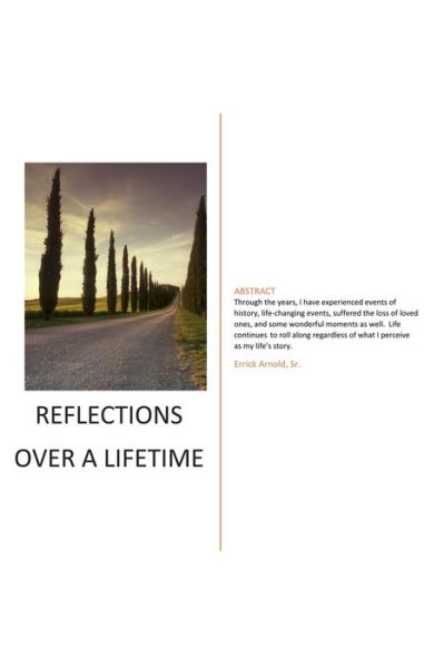 Cover for Sr Errick Arnold · Reflections Over a Lifetime (Paperback Book) (2019)