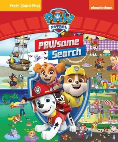 Cover for Pi Kids · Nickelodeon Paw Patrol: Pawsome Search (Hardcover Book) (2022)