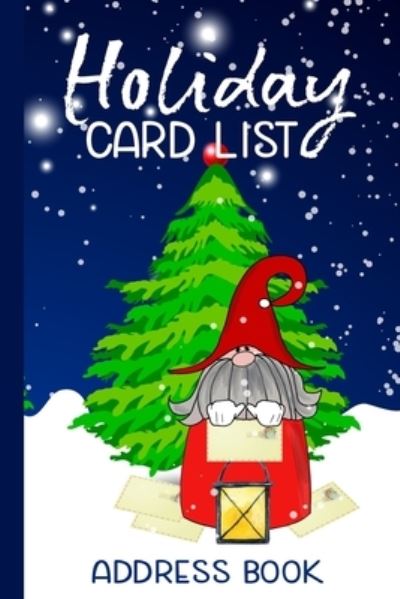 Cover for Weareads Books · Holiday Card List Address Book (Paperback Book) (2019)