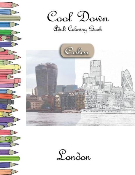 Cool Down [color] - Adult Coloring Book - York P Herpers - Książki - Independently Published - 9781728607979 - 10 października 2018