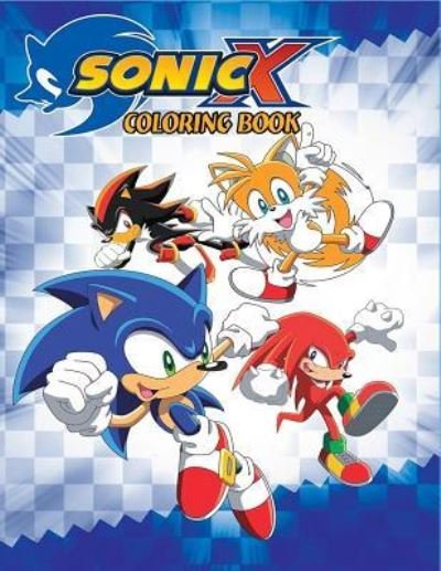 Cover for Linda Johnson · Sonic X Coloring Book (Pocketbok) (2018)