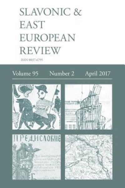 Slavonic & East European Review (95 - Martyn Rady - Livres - Modern Humanities Research Association - 9781781882979 - 12 avril 2017