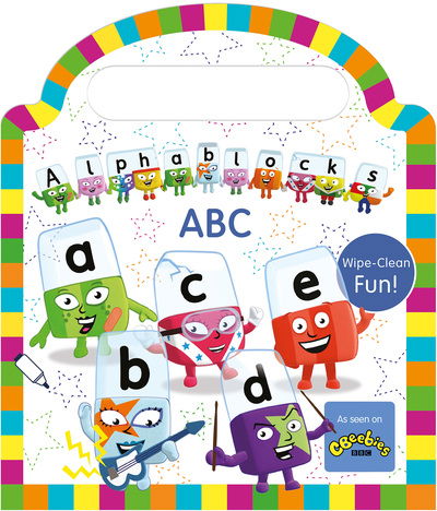 Cover for Sweet Cherry Publishing · Alphablocks Wipe-Clean: ABC (Board book) (2020)