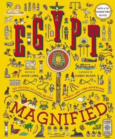Cover for David Long · Egypt Magnified: With a 3x Magnifying Glass - Magnified (Book) (2018)