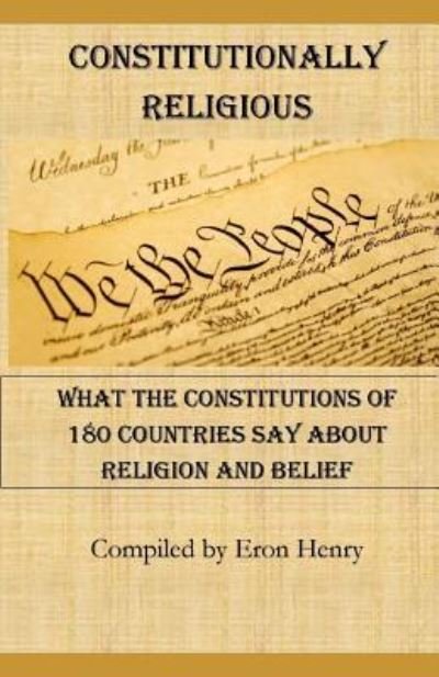 Cover for Eron Henry · Constitutionally Religious (Paperback Bog) (2018)