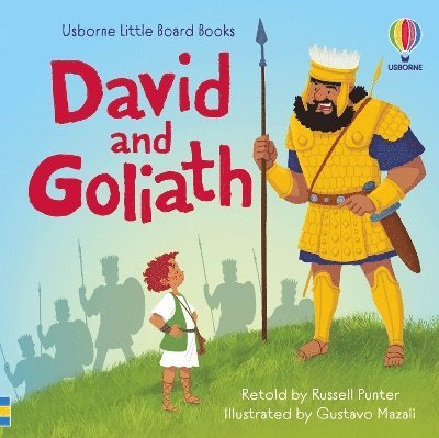 Cover for Russell Punter · David and Goliath little board book - Little Board Books (Board book) (2025)