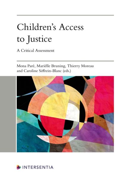 Cover for Children's Access to Justice: A Critical Assessment (Hardcover Book) (2022)