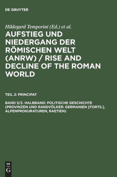 Cover for Hildegard Temporini · Aufstieg u.Nieder.röm.Welt.Abt.2/05/2 (Book) (1977)