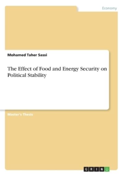 Cover for Sassi · The Effect of Food and Energy Sec (Book)