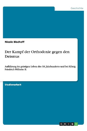 Cover for Bischoff · Der Kampf der Orthodoxie gegen (Book) [German edition] (2013)