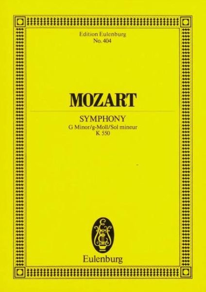 Cover for Eulenburg · Mozart: Symphony No 40 (Paperback Book) (1986)