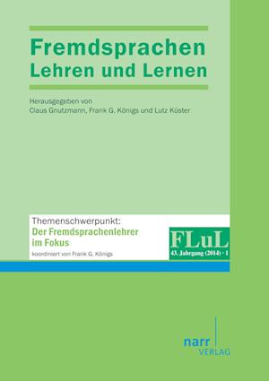 Cover for Claus Königs Gnutzmann · Fremdsprachen Lehren und Lernen 2014 Heft 1 (Paperback Book) (2014)