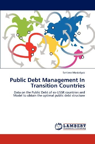 Cover for Svitlana Moskalyuk · Public Debt Management in Transition Countries: Data on the Public Debt of Ex-ussr Countries and Model to Obtain the Optimal Public Debt Structure (Paperback Bog) (2012)