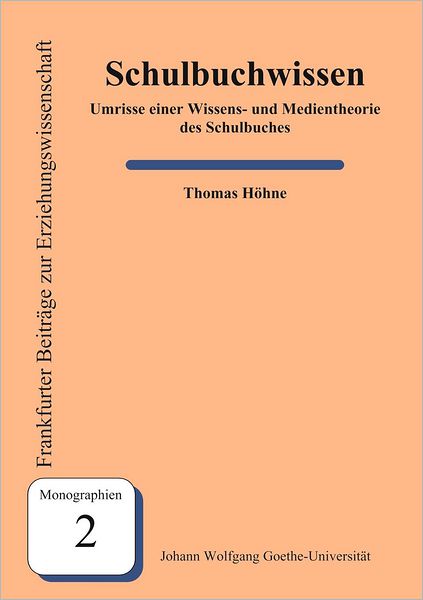 Cover for Thomas Höhne · Schulbuchwissen (Paperback Book) [German edition] (2003)