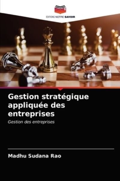 Cover for Rao · Gestion stratégique appliquée des e (N/A) (2021)