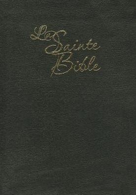 Cover for American Bible Society · French Segond 1910 Version, Large Print Leather (Leather Book) [French edition] (2013)