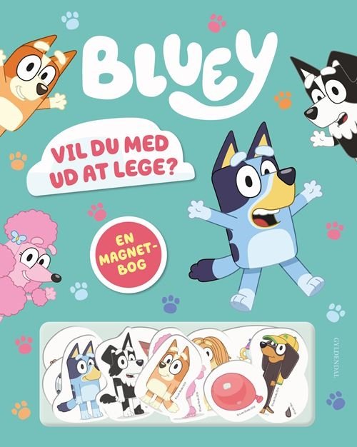 Cover for Ludo Studio Pty Ltd · Bluey: Bluey - Vil du med ud at lege? (Sewn Spine Book) [1º edição] (2024)