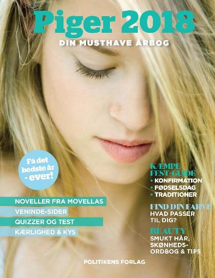 Cover for Katrine Memborg · Piger 2018 (Sewn Spine Book) [1er édition] (2017)