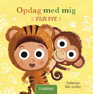 Cover for Federico Van Lunter · Opdag med mig. Vilde dyr (Cardboard Book) [1st edition] (2023)