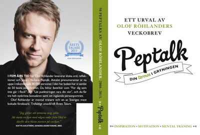 Cover for Olof Röhlander · Peptalk : din termos i gryningen -  ett urval av Olof Röhlanders Veckobrev. (Book) (2013)