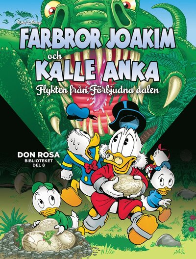 Cover for Don Rosa · Farbror Joakim och Kalle Anka. Flykten från Förbjudna dalen (Gebundenes Buch) (2022)