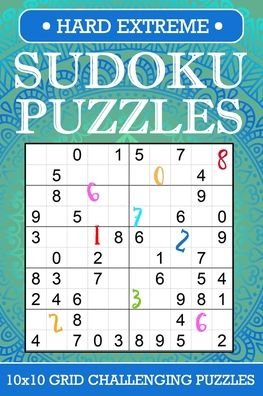 Cover for Uncle Jeff · Sudoku Puzzle Books Hard Extreme (Paperback Bog) (2020)