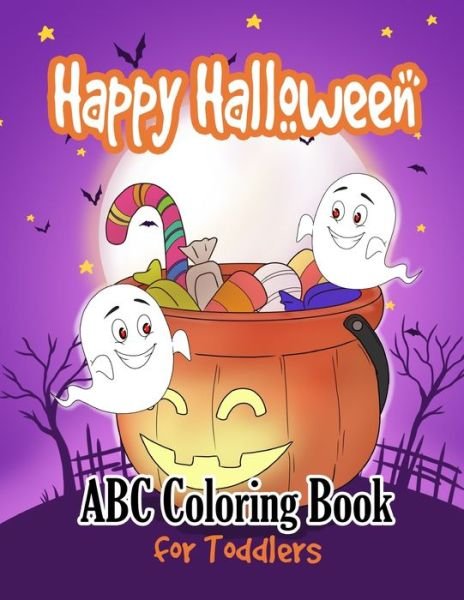Cover for Archie Royek · Happy Halloween ABC Coloring Book for Toddlers (Paperback Bog) (2020)
