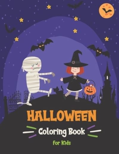 Cover for Hallo Ween · Halloween Coloring Book for Kids (Paperback Book) (2020)