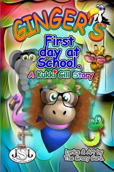 Cover for Grazy Guru · Ginger's: First day at school (Paperback Book) (2022)