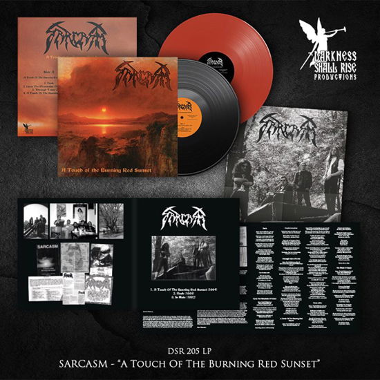 A Touch of the Burning Red Sunset (Black Vinyl) - Sarcasm - Musique - DARKNESS SHALL RISE PRODUCTION - 9956683157979 - 22 décembre 2023