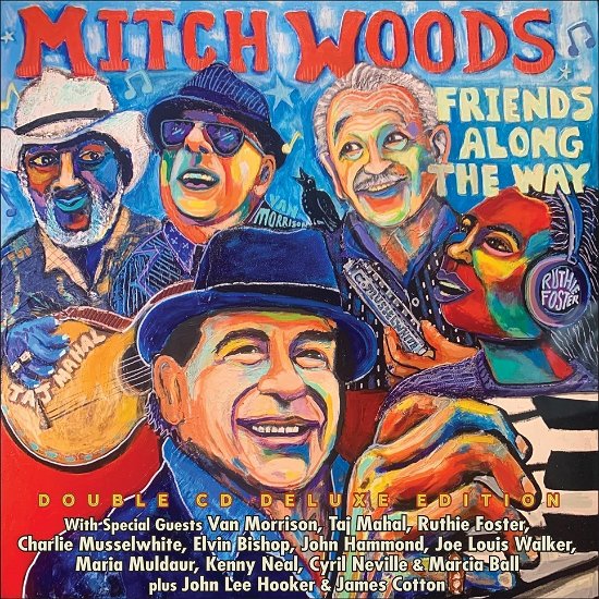 Cover for Mitch Woods · Friends Along The Way (CD) [Deluxe edition] (2023)