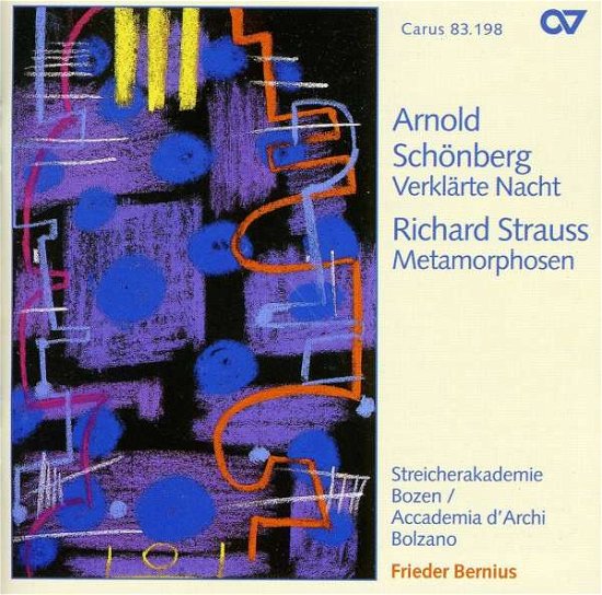 Cover for Schoenberg / Strauss,r. / Bernius / Johannsen · Verklarte Nacht / Metamorphosen (CD) (2003)