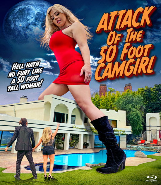 Cover for Feature Film · Attack of the 50 Foot Camgirl (Blu-ray) (2022)