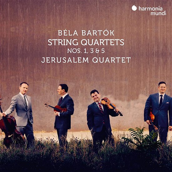 Cover for Jerusalem Quartet · Bela Bartok: String Quartets Nos. 1. 3 &amp; 5 (CD) (2020)