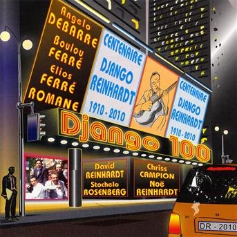 Cover for Django 100 · Django 100 - Centenaire Django Reinhardt (CD) (2019)
