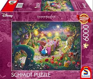 Cover for Schmidt · Thomas Kinkade: Disney - Mad Hatterâs Tea Party (6000 Pieces) (sch57398) (Toys)