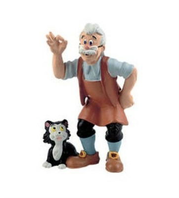 Cover for Disney: Bullyland · Pinocchio - Gepetto Mit Katze Aus Pinocchio (MERCH) (2015)