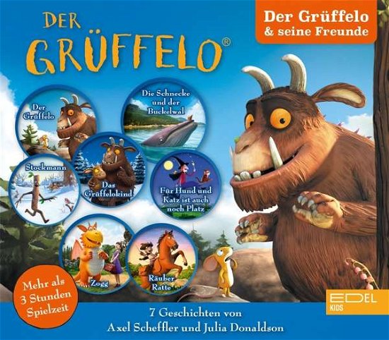 Hörspiel-box Zu den Filmen - Der Grüffelo - Musik - Edel Germany GmbH - 4029759155980 - 26. februar 2021