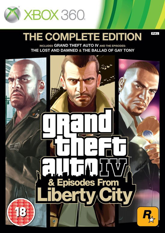 Cover for Rockstar · Grand Theft Auto IV Complete Edition (X360) (2010)