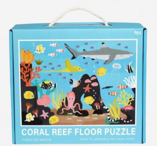 Cover for Floor puzzle - Coral reef (MERCH) (2023)