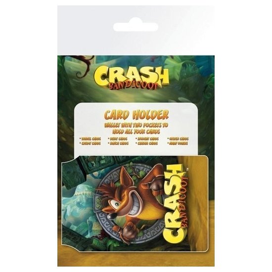 Cover for Crash Bandicoot · Crash Bandicoot Logo Card Holder (Legetøj)