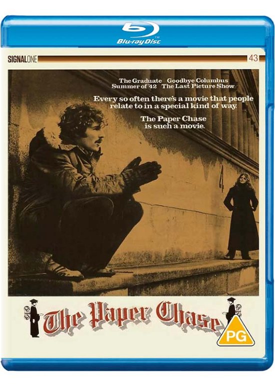 Cover for The Paper Chase Dual Format · Paper Chase (Blu-ray) (2022)