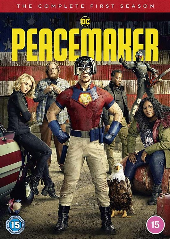 Cover for Peacemaker S1 DVD · DC Peacemaker Season 1 (DVD) (2022)