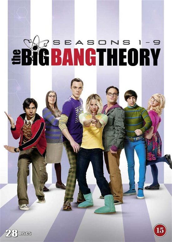 Cover for The Big Bang Theory · The Big Bang Theory - Seasons 1-9 (DVD) (2016)