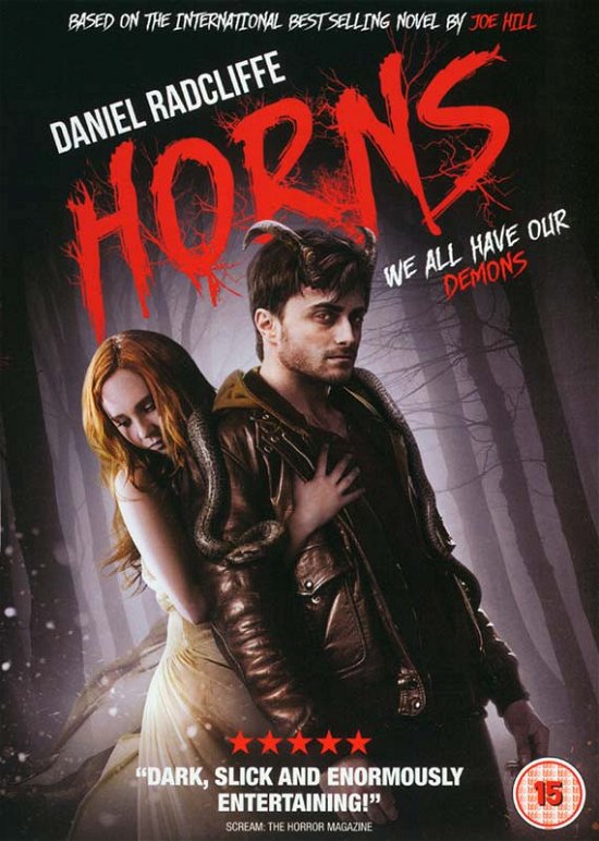Cover for Horns (DVD) (2015)