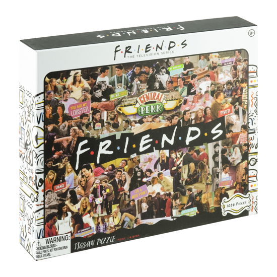 Friends Collage 1000 Piece Puzzle - Friends - Gadżety - PALADONE - 5055964755980 - 12 grudnia 2022