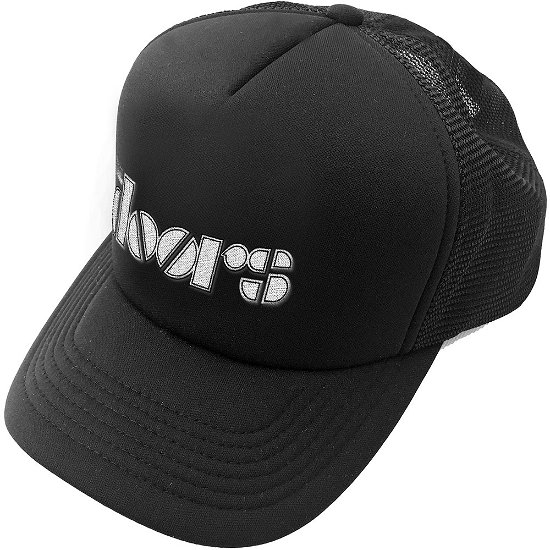 Cover for The Doors · The Doors Unisex Mesh Back Cap: Logo (CLOTHES) [Black - Unisex edition]