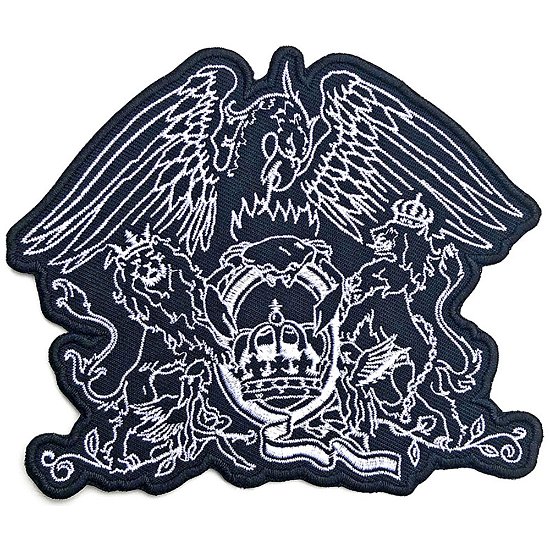 Cover for Queen · Queen Standard Woven Patch: Cut-Out Crest (Patch)