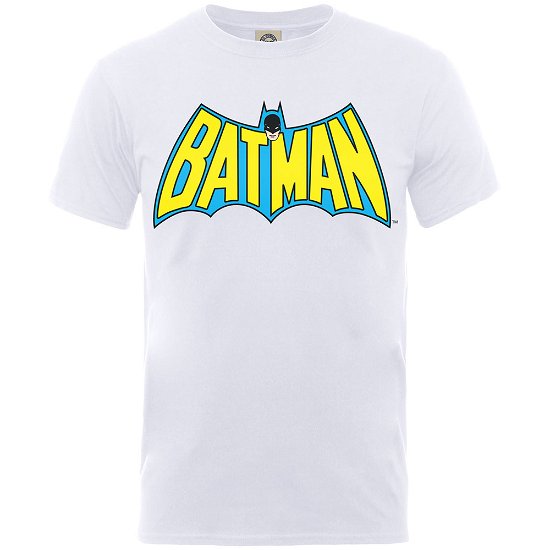 Dc Comics: Batman Logo White (T-Shirt Bambino 9/11 Anni) - DC Comics - Annen - Brands In Ltd - 5057245252980 - 