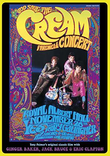 Farewell Concert - Cream - Elokuva - POP/ROCK - 5060230865980 - tiistai 12. syyskuuta 2017